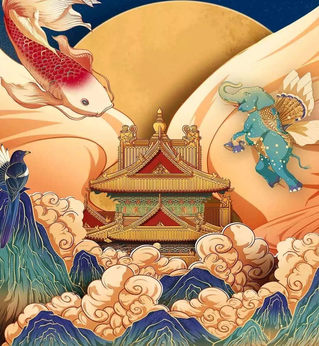 绝美国风!600岁故宫又双叕上新了! 第55张 绝美国风!600岁故宫又双叕上新了! 第55张
